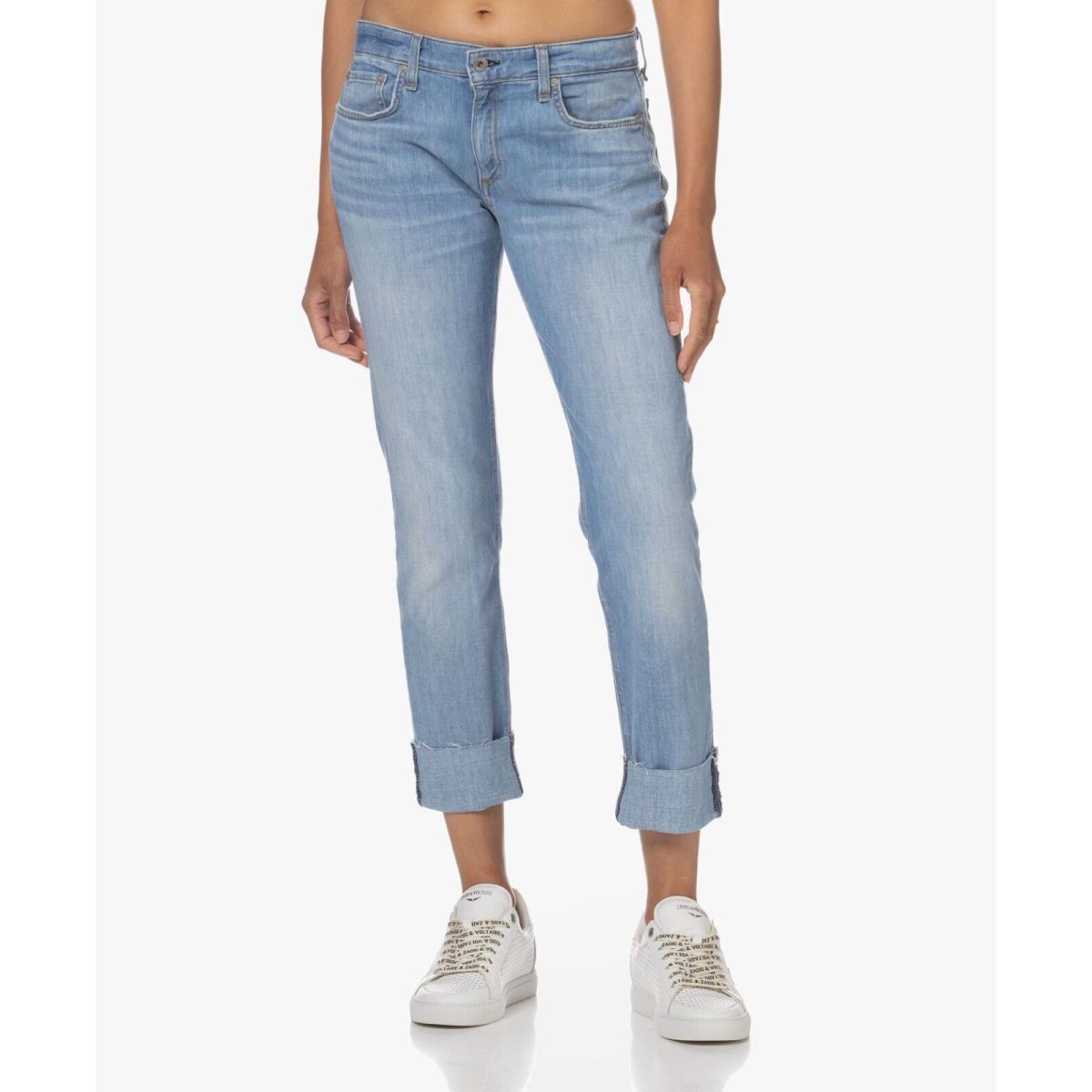 Rag Bone Dre Low-rise Slim Boyfriend Jeans Tulip SZ 31