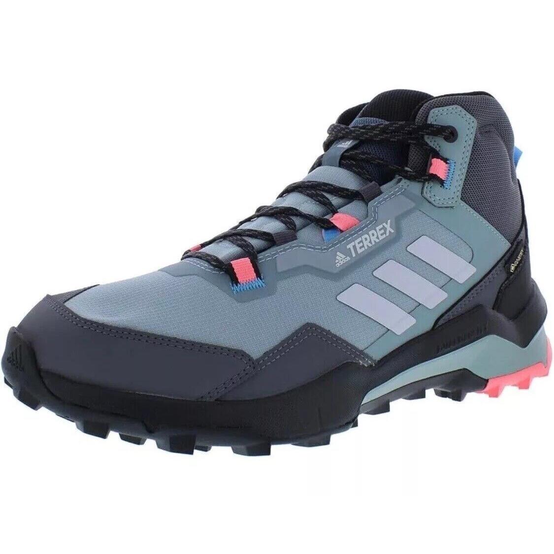 Adidas Women`s Sz 9 Terrex AX4 Mid Gtx Hiking Trail Waterproof Boot GZ3050 - Multicolor