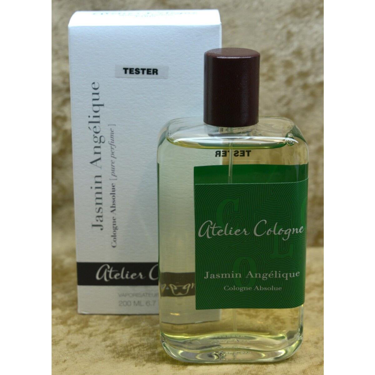 Jasmin Angelique Atelier Cologne Pure Perfume 6.7 FL OZ 200ML Tstr Dented Boxes