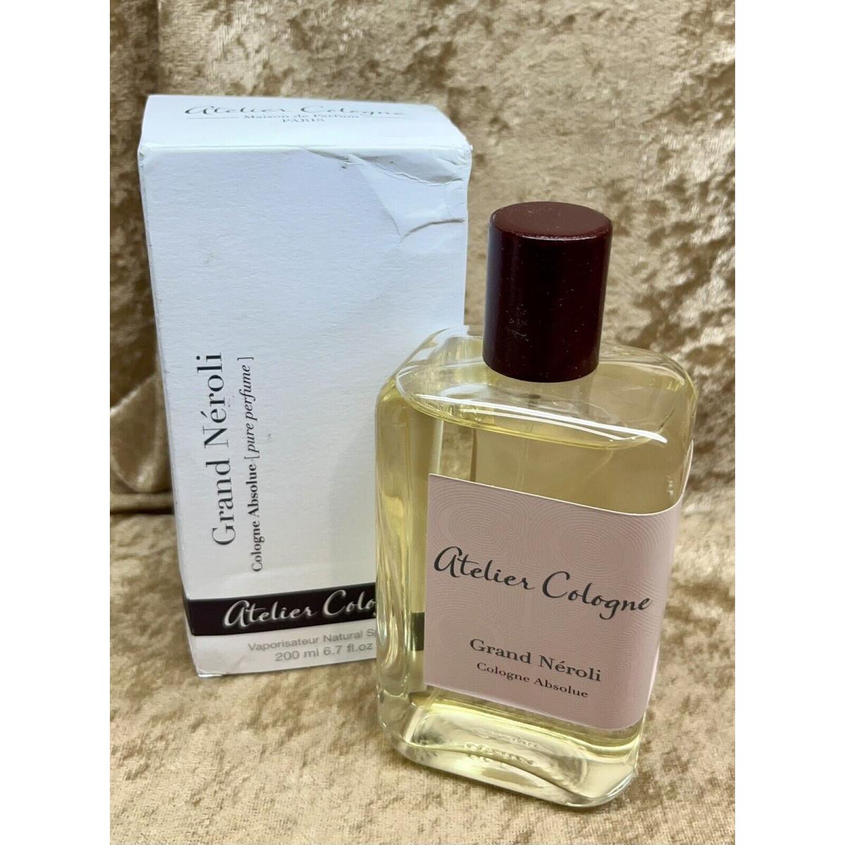 Grand Neroli Atelier Pure Perfume 6.7 Fl Oz 200 Ml No Cellphone Wrap Dented Box