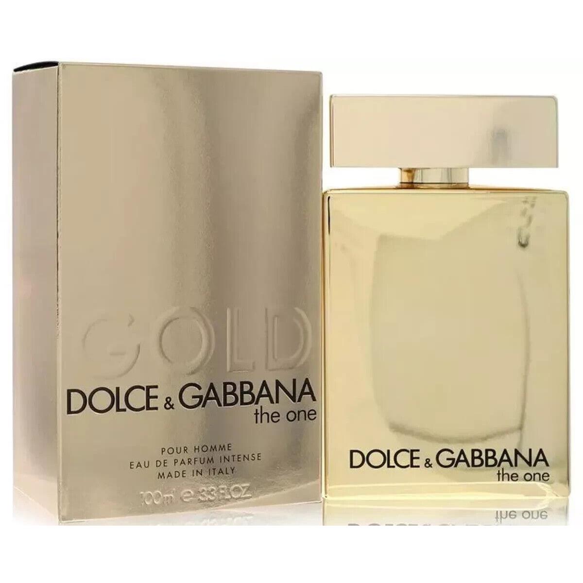 The One Gold by Dolce Gabbana For Men Edp Intense 3.3 / 3.4 oz