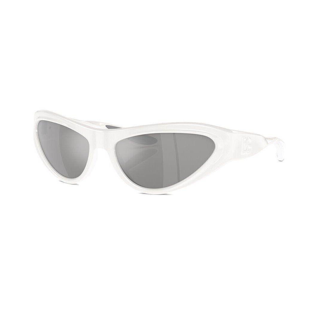 Dolce Gabbana Unisex Dg6190 Sunglasses 60Mm Sunglasses Women`s White