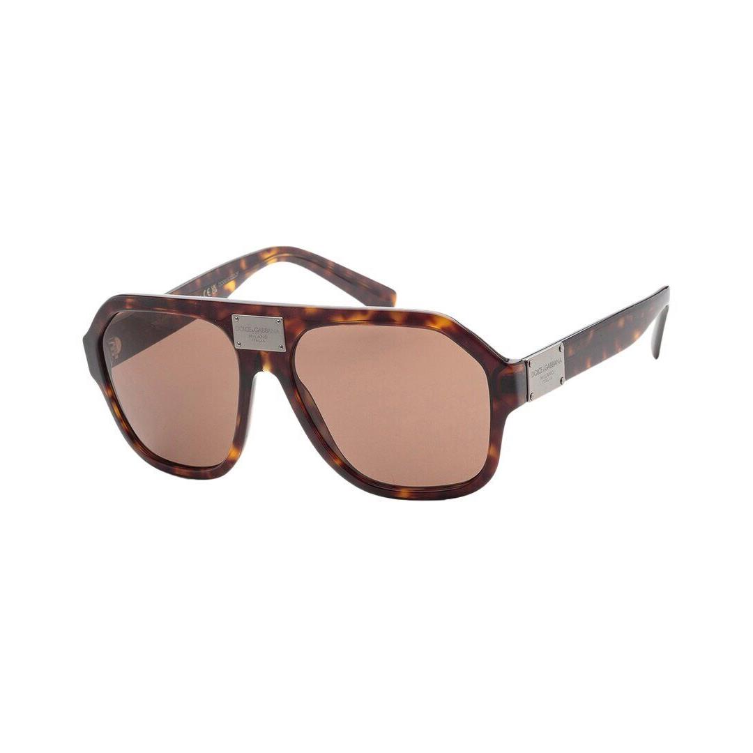 Dolce Gabbana Men`s Dg4433 58Mm Sunglasses Men`s Brown