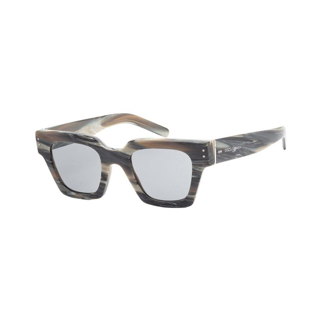 Dolce Gabbana Men`s Dg4413 48Mm Sunglasses Men`s Grey