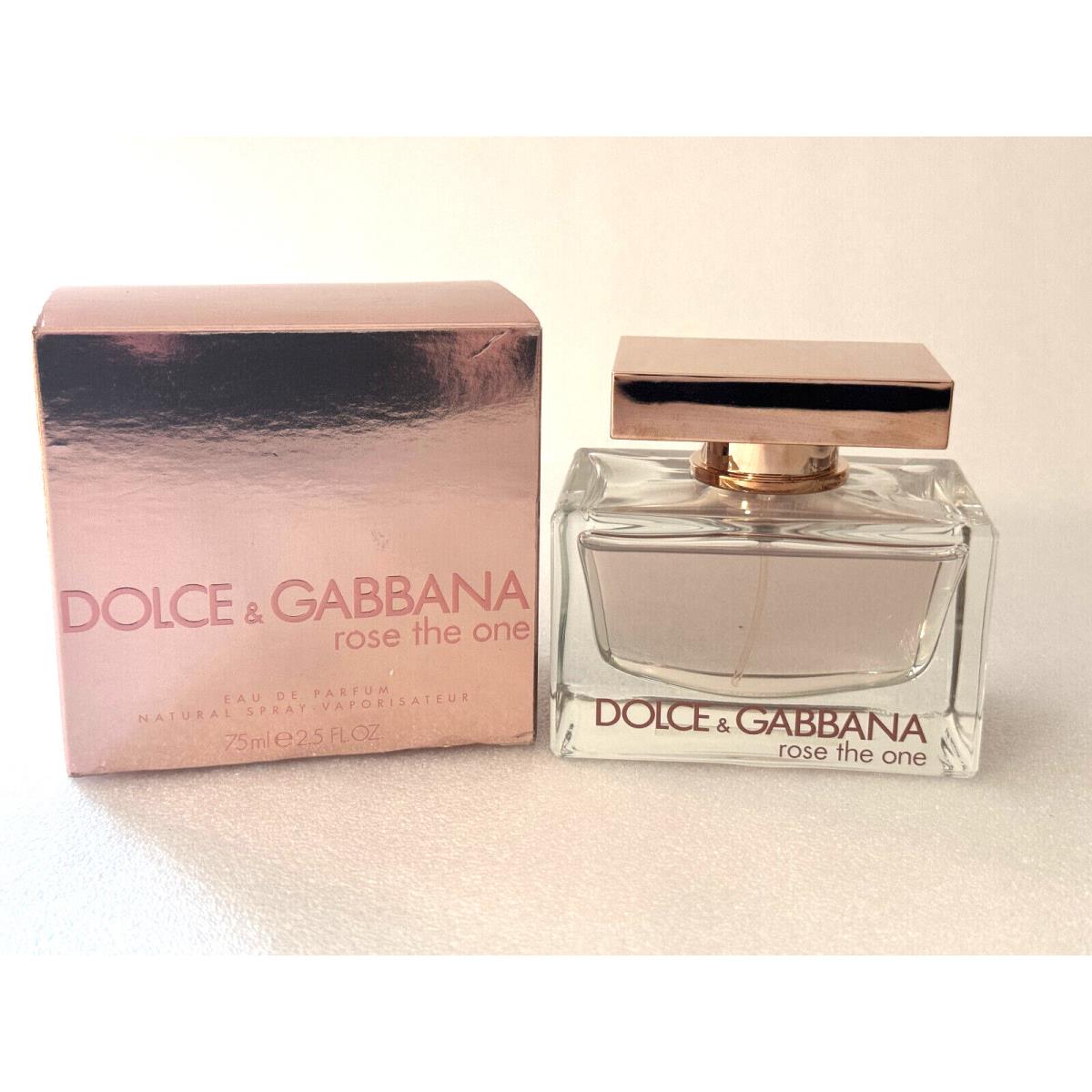 Dolce Gabbana Rose The One 2.5 oz Eau De Parfum Spray Sample