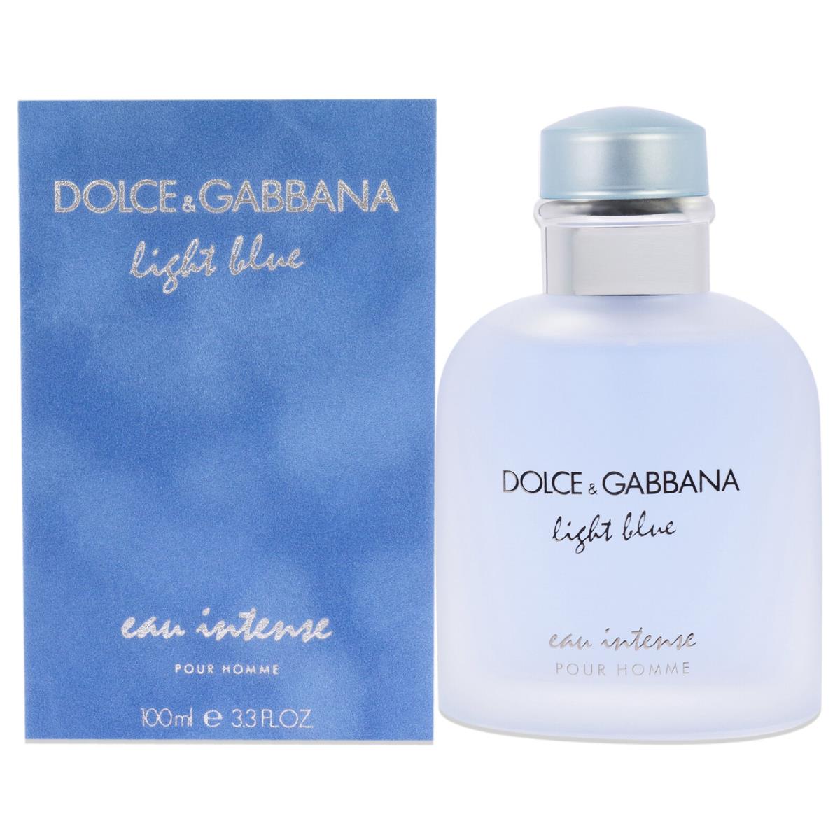 Light Blue Eau Intense by Dolce and Gabbana For Men - 3.3 oz Edp Spray