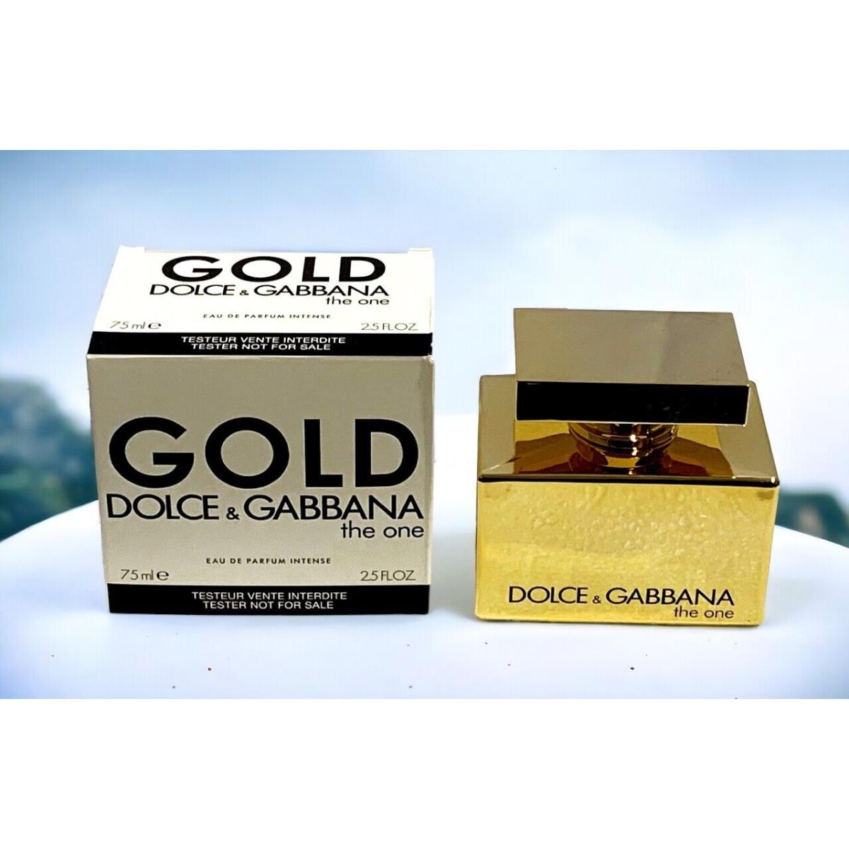 The One Gold by Dolce Gabbana 2.5oz Edp Intense Perfume Women Tester