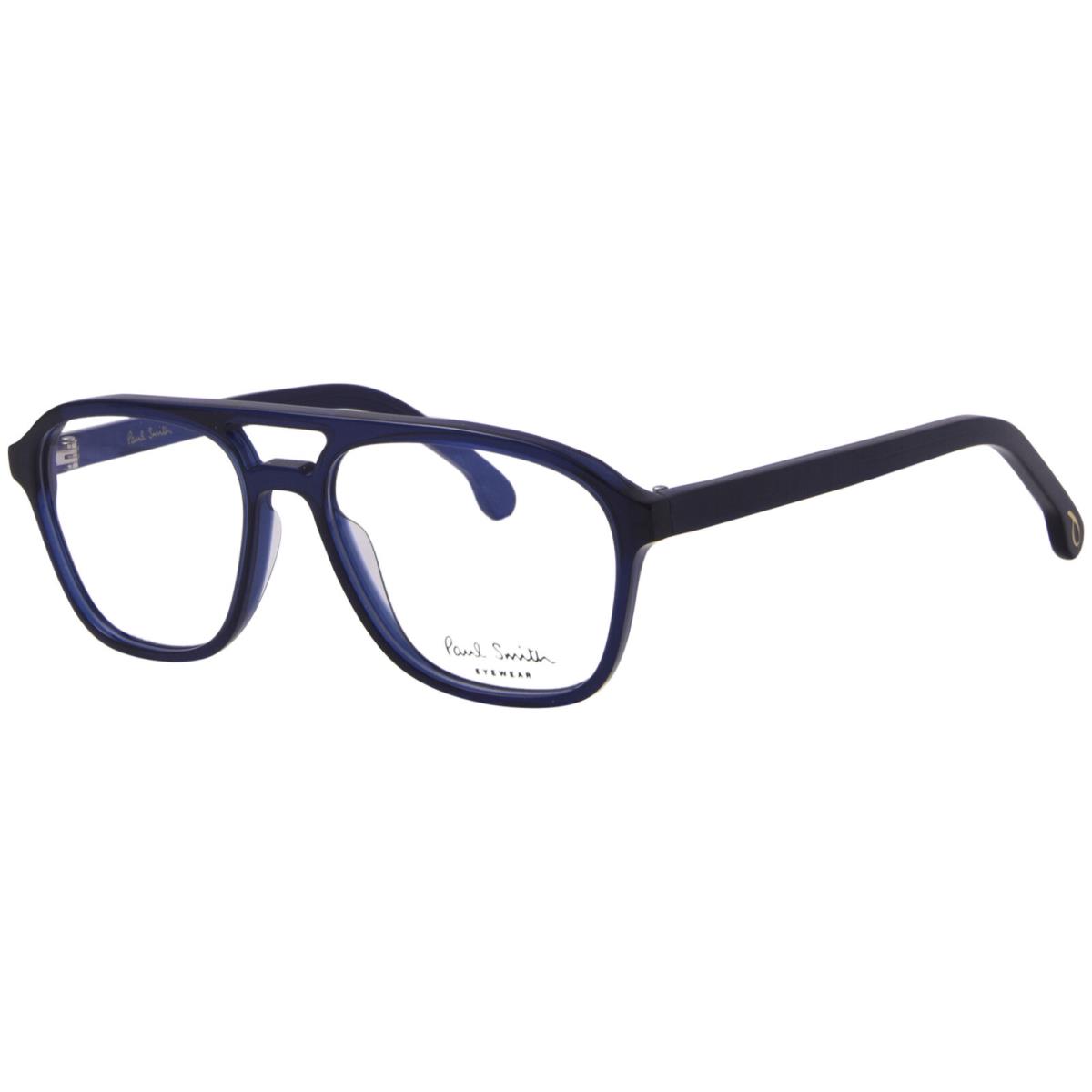 Paul Smith Alder-V1 PSOP012V1 004 Eyeglasses Deep Navy Full Rim Pilot 55mm