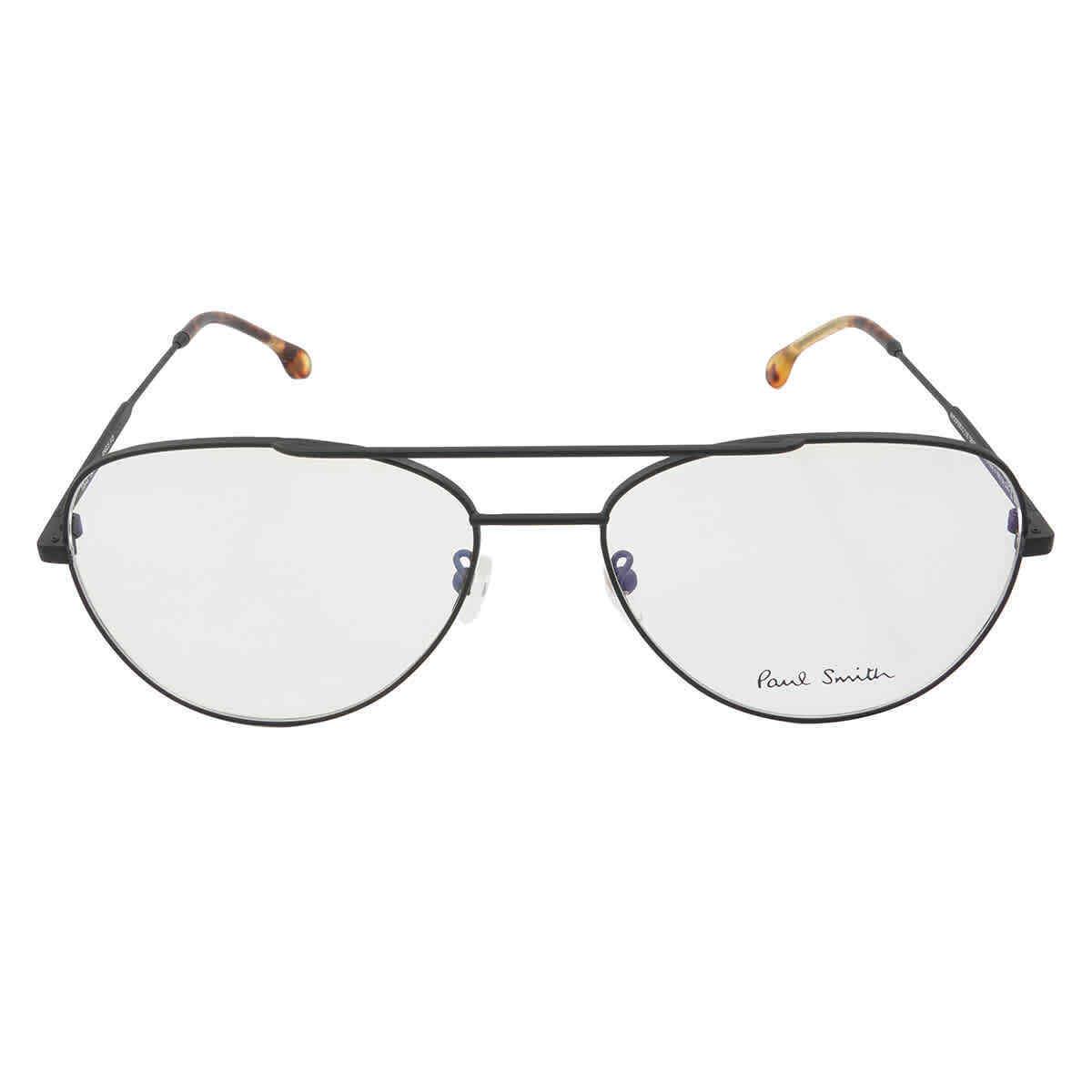 Paul Smith Angus Demo Pilot Unisex Eyeglasses PSOP006V2 005 58 PSOP006V2 005 58