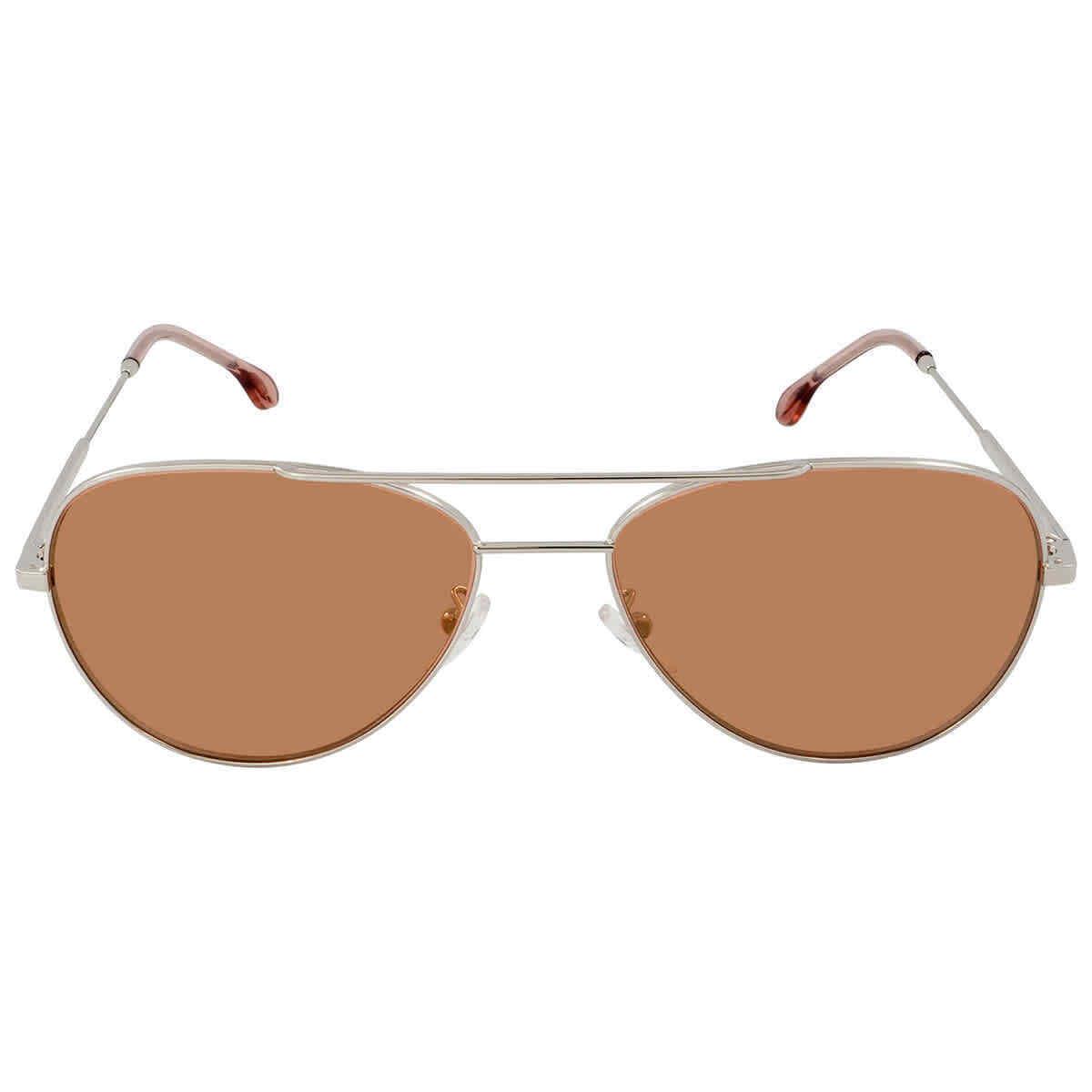 Paul Smith Angus Brown Pilot Unisex Sunglasses PSSN006V2S 001 58 PSSN006V2S 001