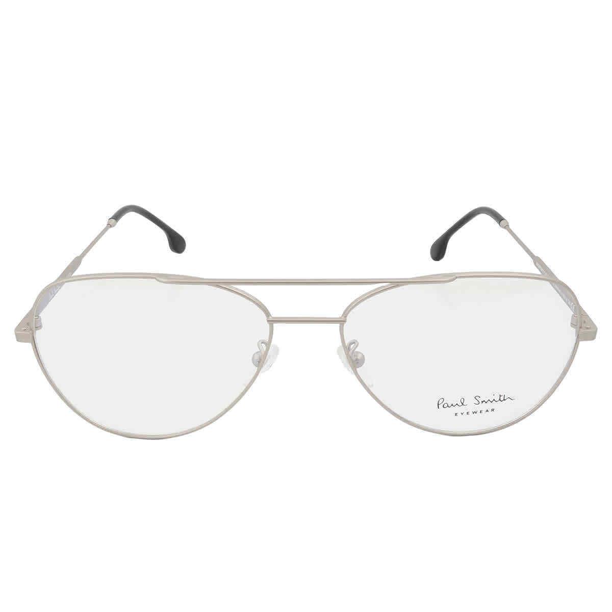 Paul Smith Angus Demo Pilot Unisex Eyeglasses PSOP006V2 003 58 PSOP006V2 003 58