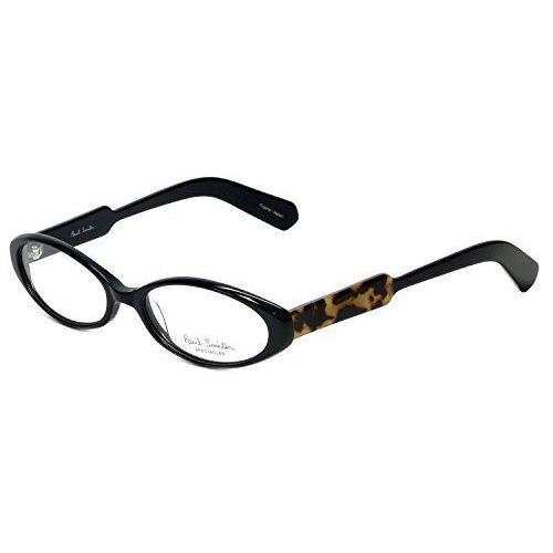 Paul Smith Designer Eyeglasses PS296-OXDTBK in Black 52mm Demo Lens