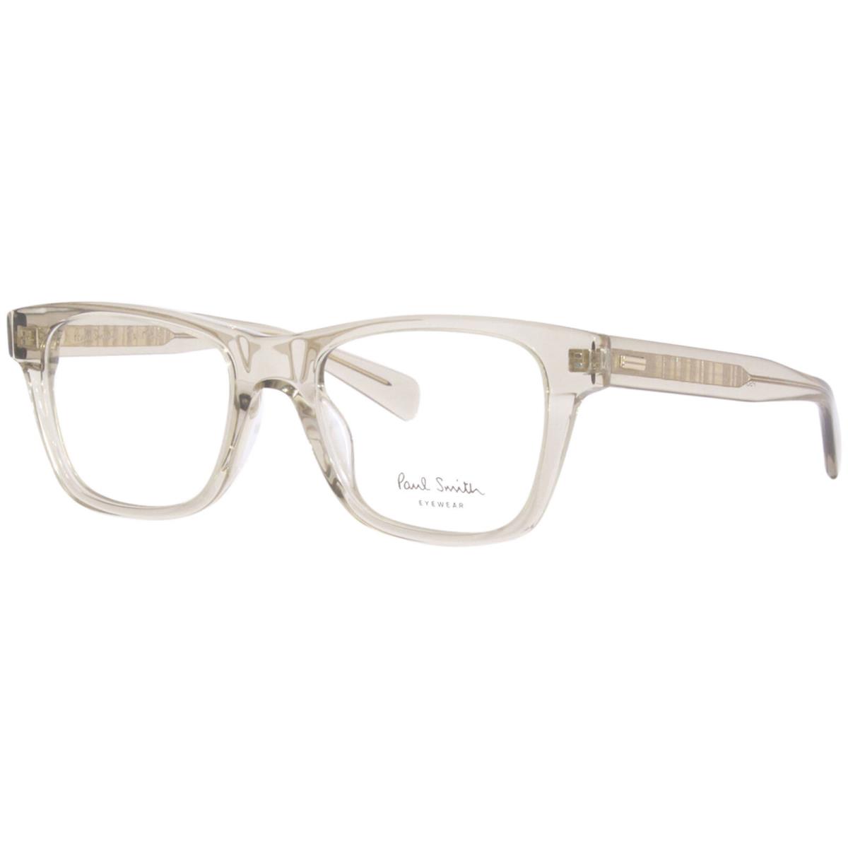 Paul Smith Fairfax PSOP08554 004 Eyeglasses Men`s Crystal Brown Full Rim 54mm