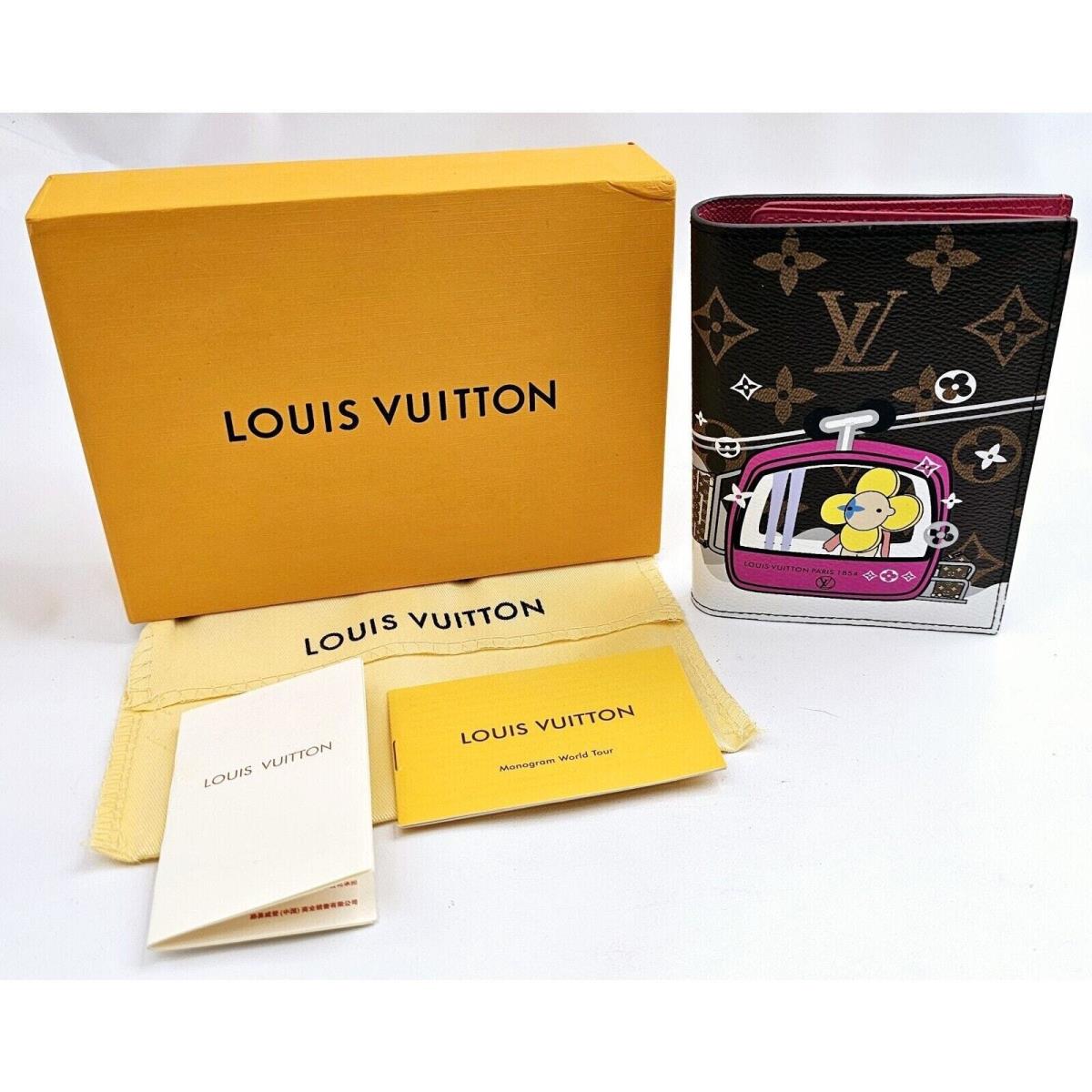 Louis Vuitton Wallet Passport Cover Holder Vivienne Holiday Limited Edition