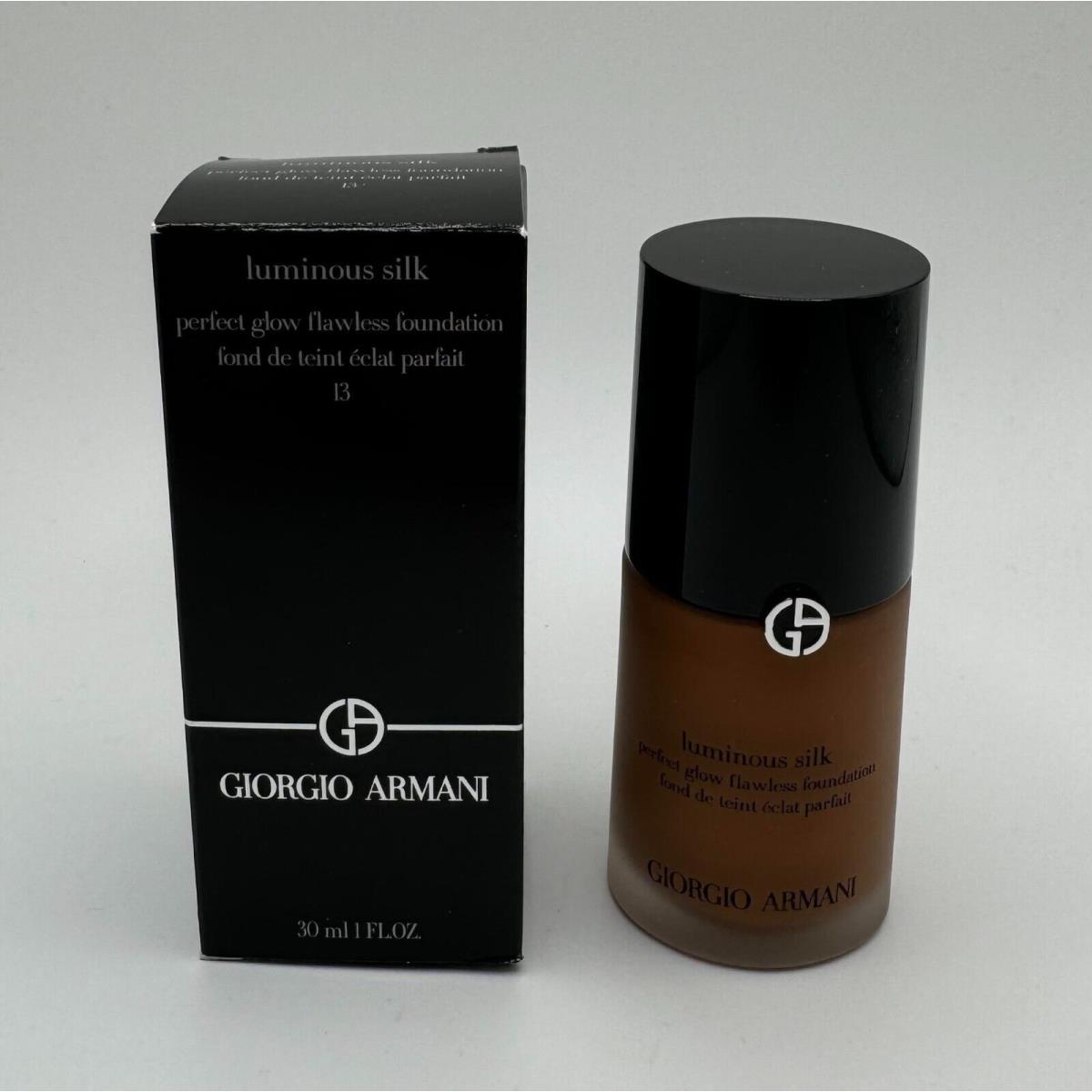 Giorgio Armani Luminous Silk Perfect Glow Flawless Foundation Pick A Shade 13 - deep, neutral