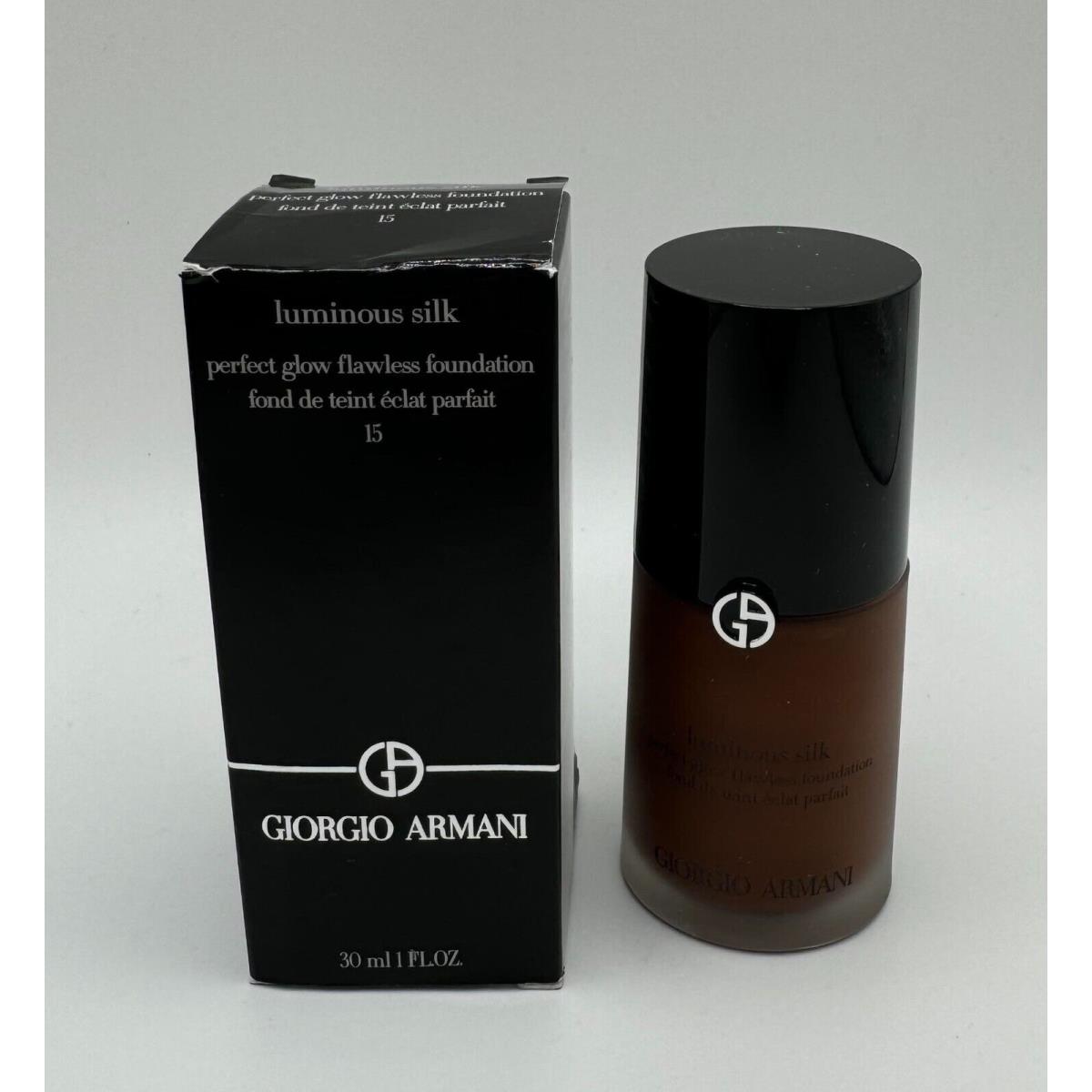 Giorgio Armani Luminous Silk Perfect Glow Flawless Foundation Pick A Shade 15 - very deep, neutral