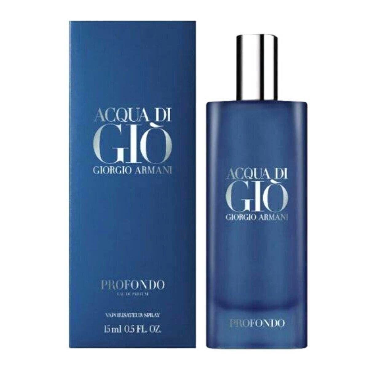 Giorgio Armani Acqua Di Gio Profondo Eau De Parfum Spray For Men - 0.5 OZ 15 ml