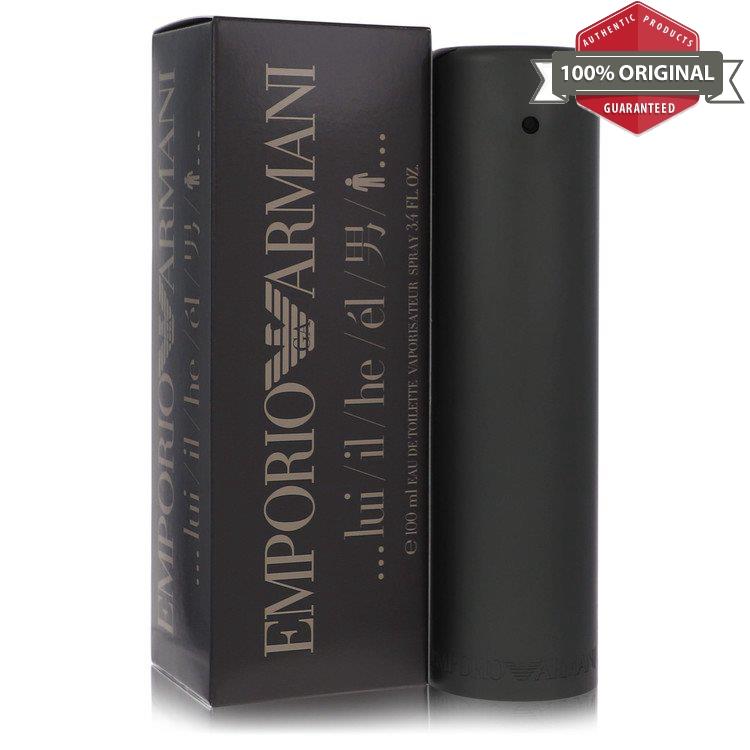 Emporio Armani Cologne Edt Spray For Men by Giorgio Armani 3.4 oz 1.7 oz 100ML