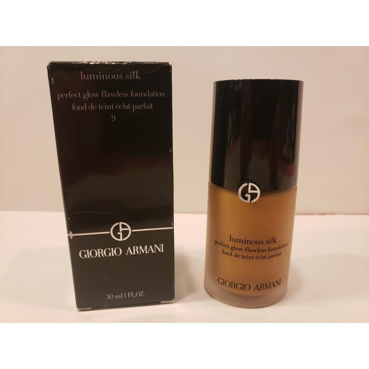 Giorgio Armani Luminous Silk Perfect Glow Flawless Foundation 9 1 Fl Oz