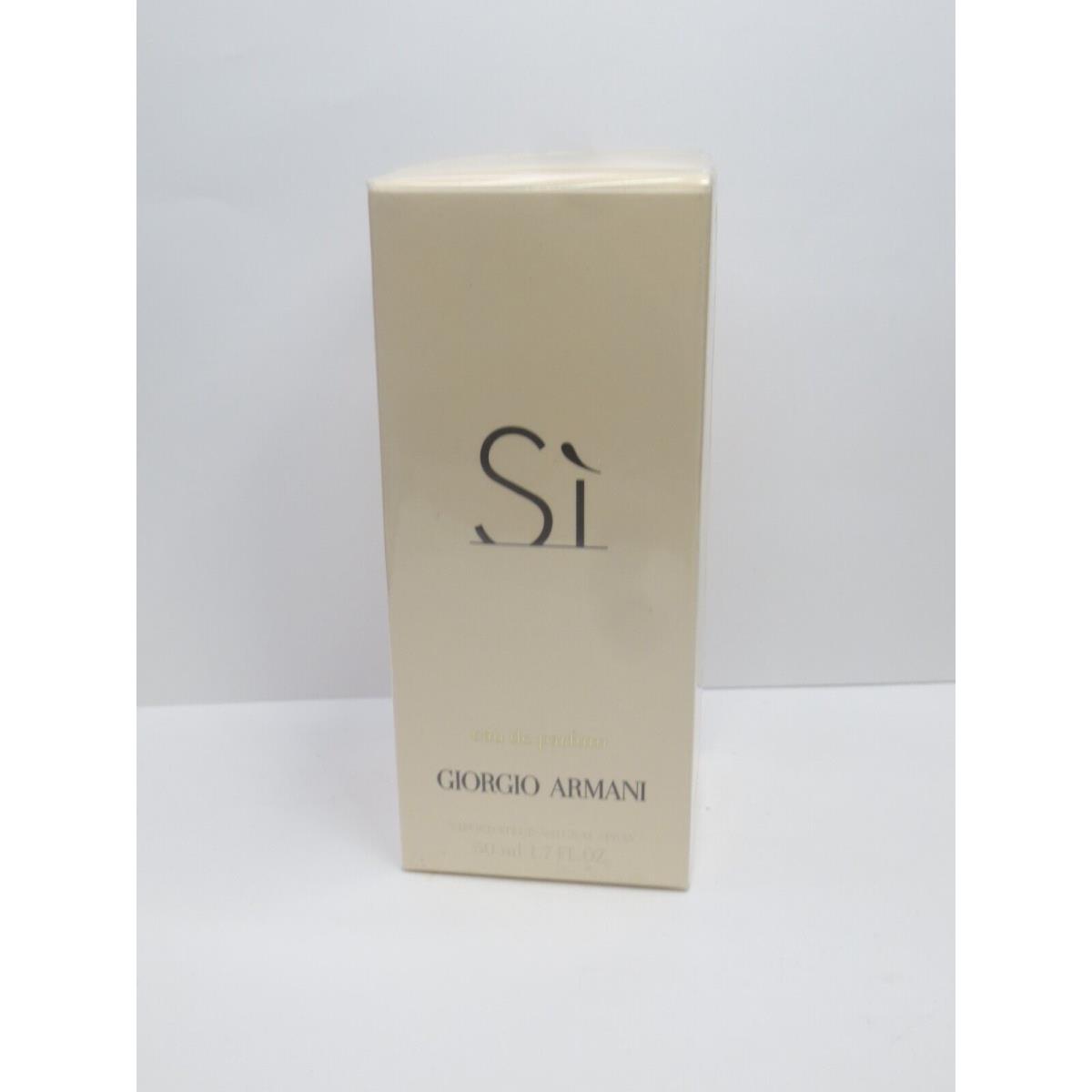 Giorgio Armani SI Eau DE Parfum Spray 1.7 OZ Boxed