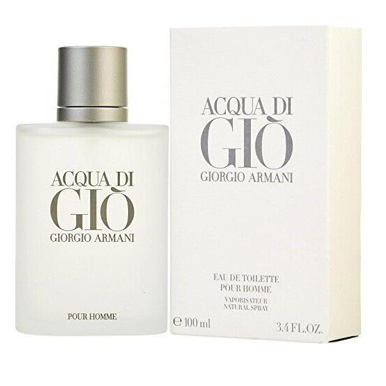 Acqua Di Gio Giorgio Armani Men 3.4 oz 100 ml Eau De Toilette Spray