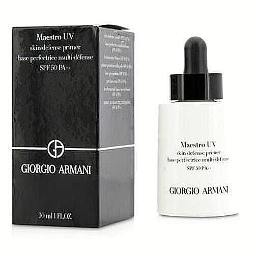 Giorgio Armani Maestro UV Skin Defense Primer Spf 50 1 fl oz Nib