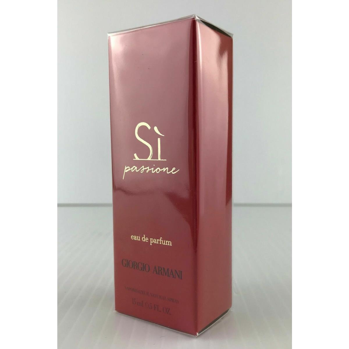 Si Passione By Giorgio Armani 0.5 OZ 15 ml Eau de Parfum Spray For Women