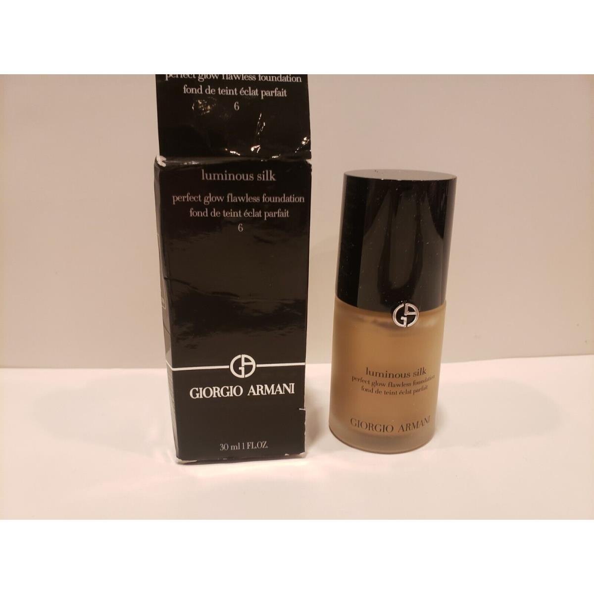 Giorgio Armani Luminous Silk Perfect Glow Flawless Foundation 6 1 oz