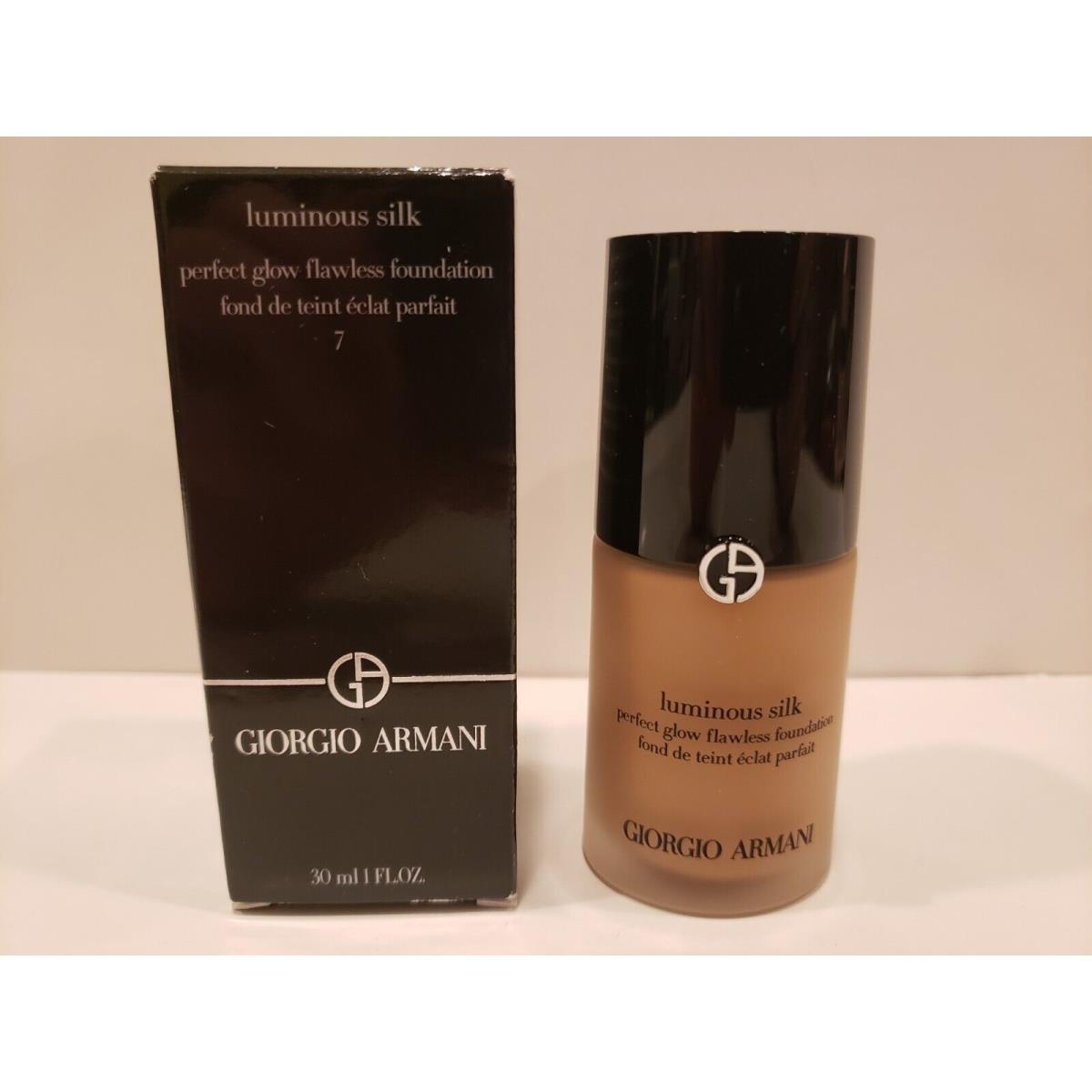 Giorgio Armani Luminous Silk Perfect Glow Flawless Foundation 7 1 oz