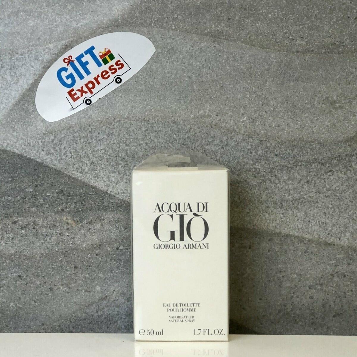 Acqua Di Gio By Giorgio Armani Eau De Toilette For Men 1.7 oz