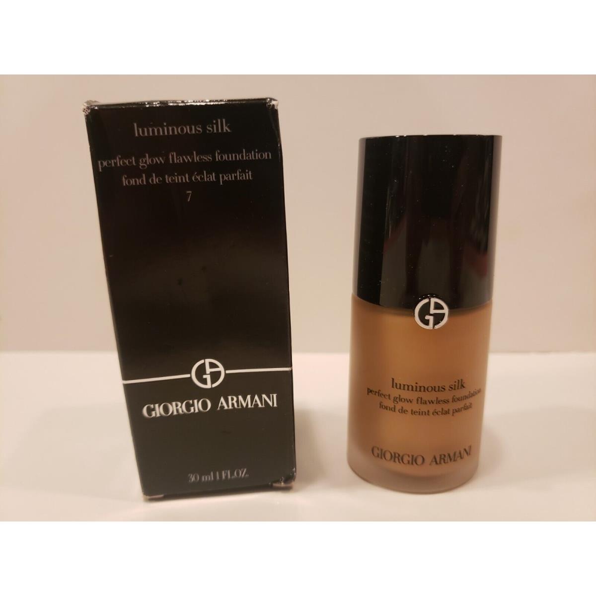 Giorgio Armani Luminous Silk Perfect Glow Flawless Foundation 7 1 Fl Oz