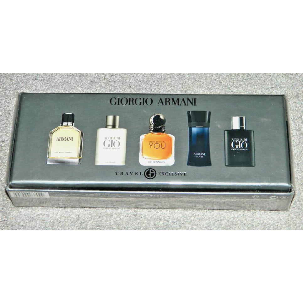 Still - Giorgio Armani 5 Piece Gift Set For Men - Variety Mini Set