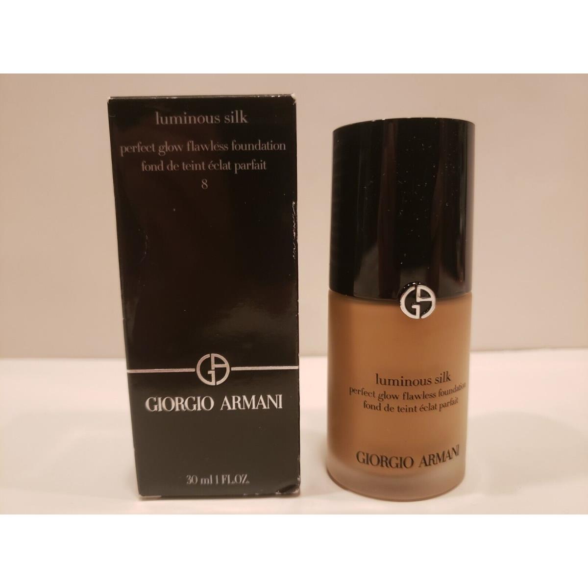 Giorgio Armani Luminous Silk Perfect Glow Flawless Foundation 8 1 oz