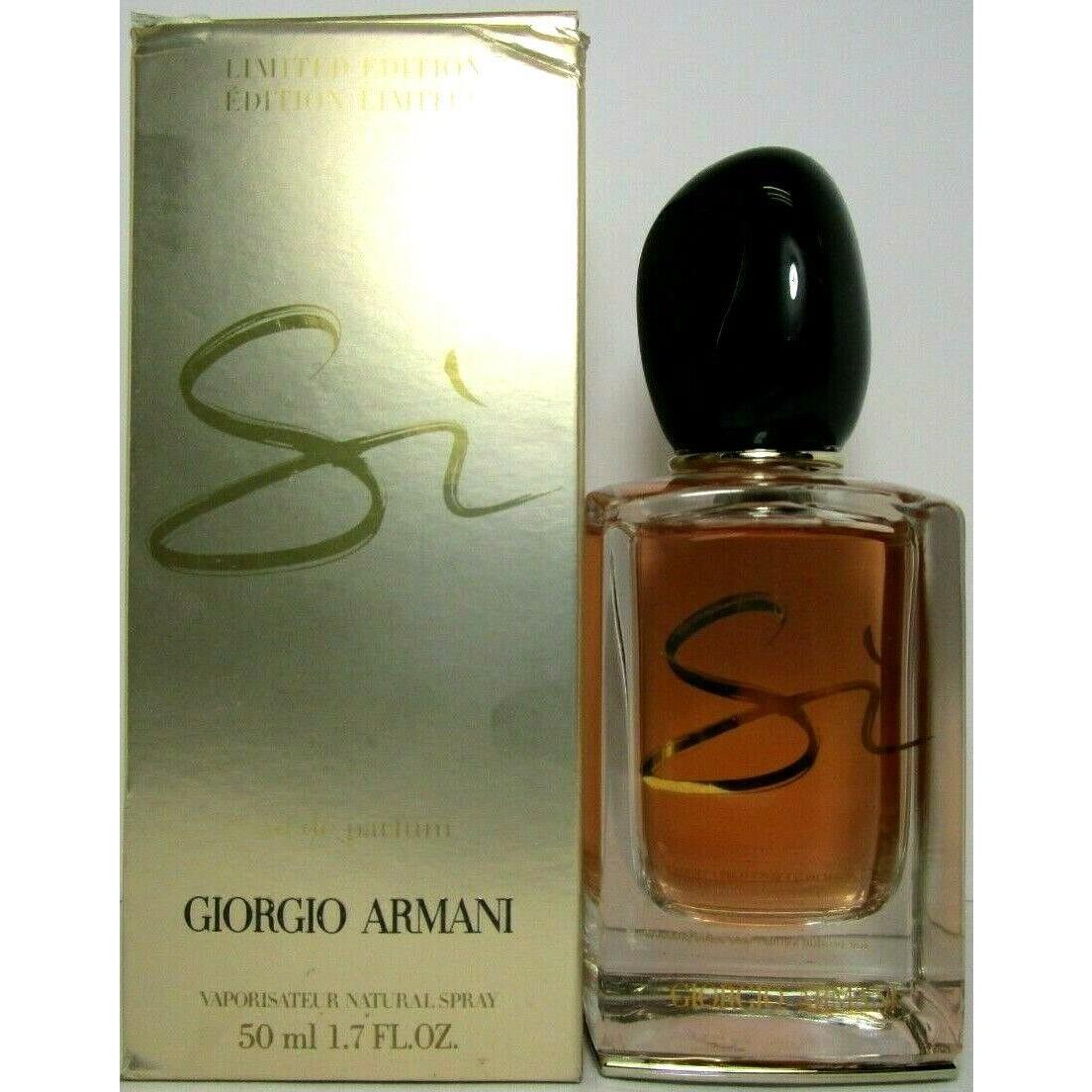 Giorgio Armani SI Limited Edition Eau DE Parfum Spray Women 1.7 Oz