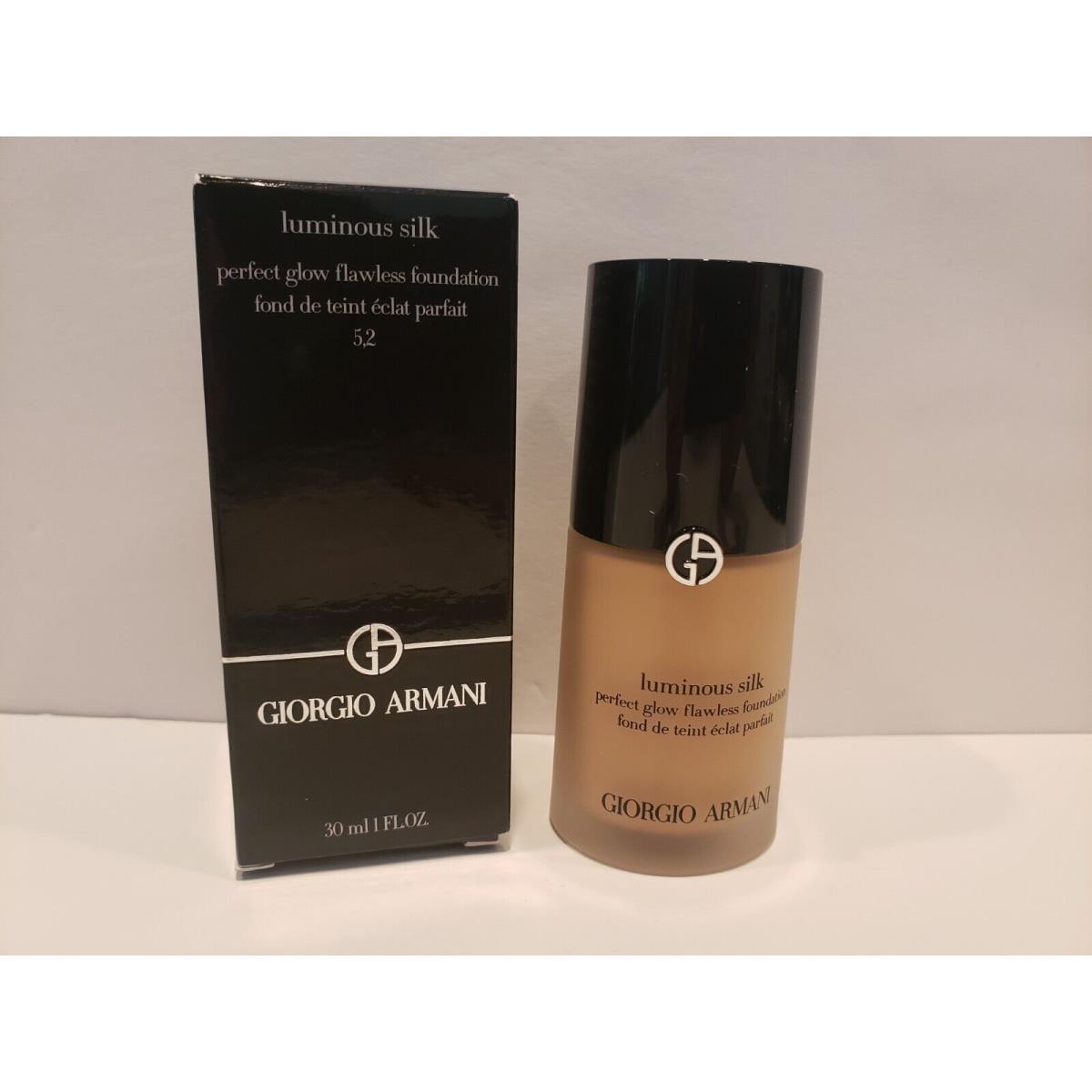 Giorgio Armani Luminous Silk Perfect Glow Flawless Foundation 5.2 1 OZ