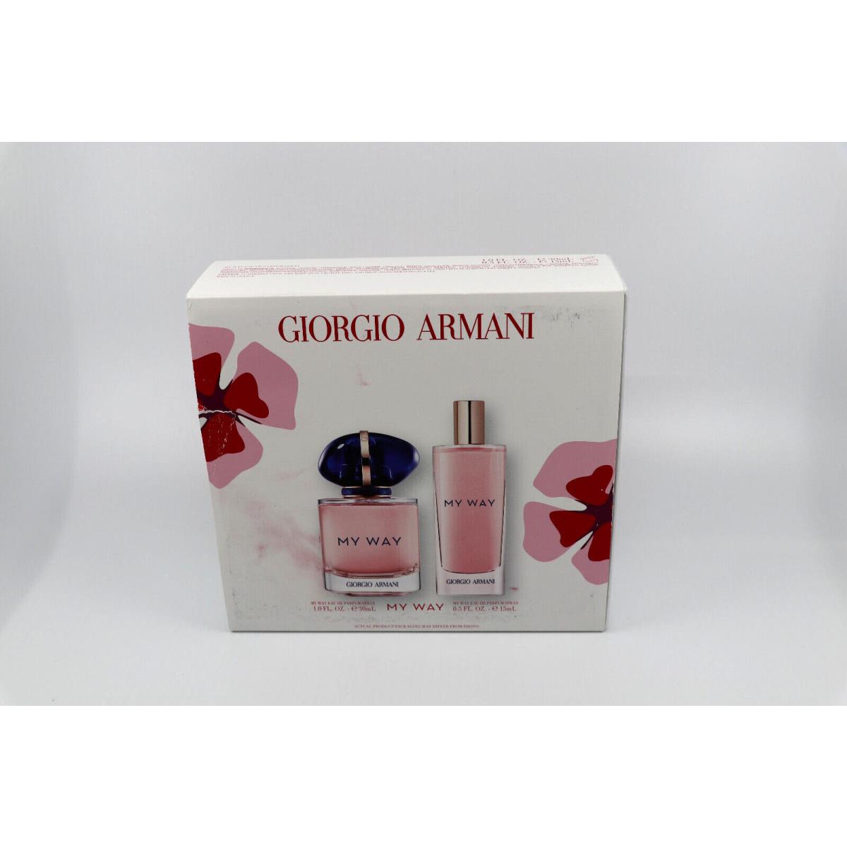 Georgio Armani My Way Eau de Parfum Set with Travel Size Spray