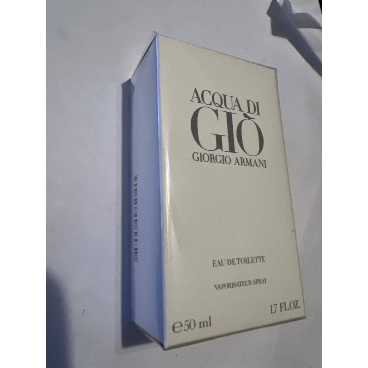 Acqua DI Gio Men Giorgio Armani 1.7 FL oz / 50 ML Eau De Toilette Spray