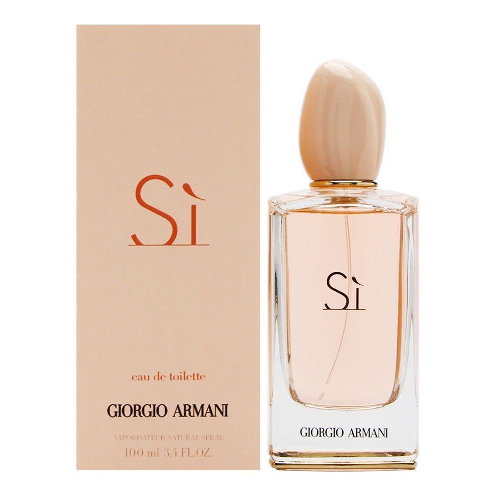 Si by Giorgio Armani For Women 3.4 oz Eau de Toilette Spray