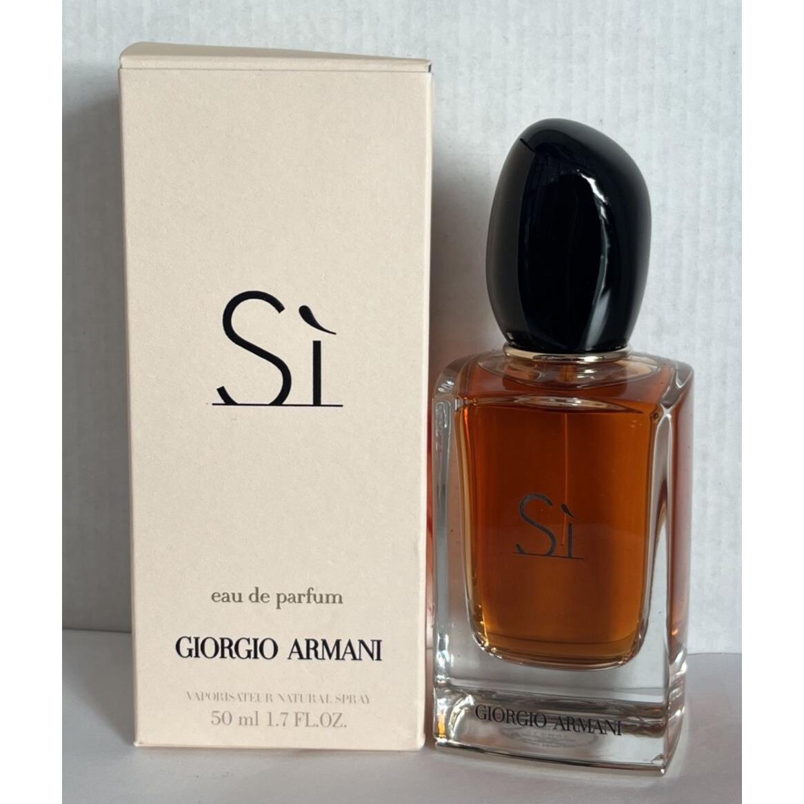 Si By Giorgio Armani Eau de Parfum Natural Spray 1.7 oz 50 ml For Her