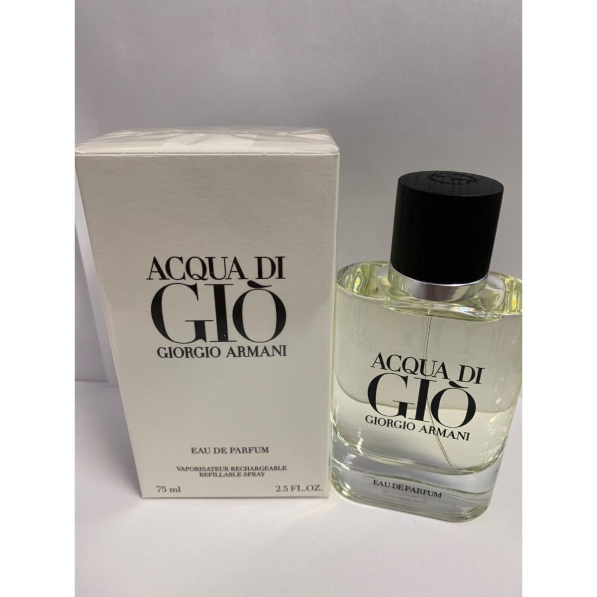 Acqua DI Gio by Giorgio Armani 2.5 oz 75 ml Edp Spray Eau DE Parfum