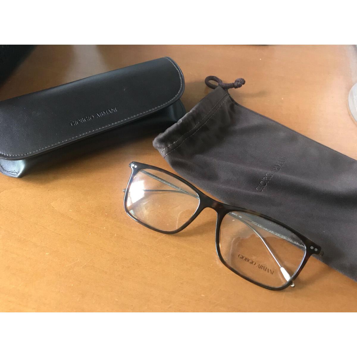 Georgio Armani Eyeglasses Tortoise Ink