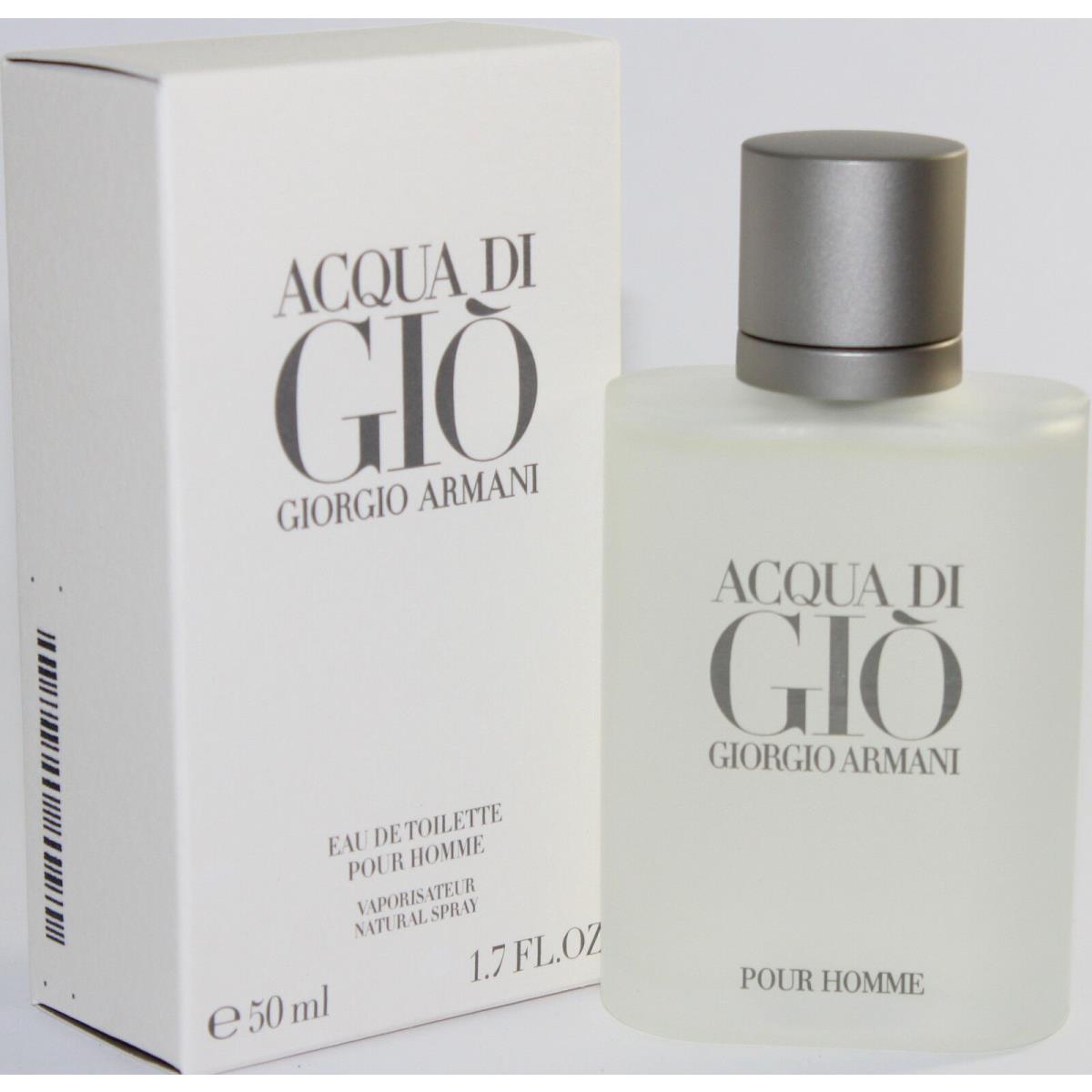 Acqua DI Gio 1.7 OZ Edt Spray For Men IN A Box BY Giorgio Armani