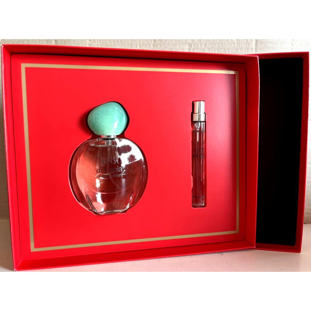 Giorgio Armani Acqua Di Gioia Eau de Parfum Spray Gift Set 1 oz 0.34 oz