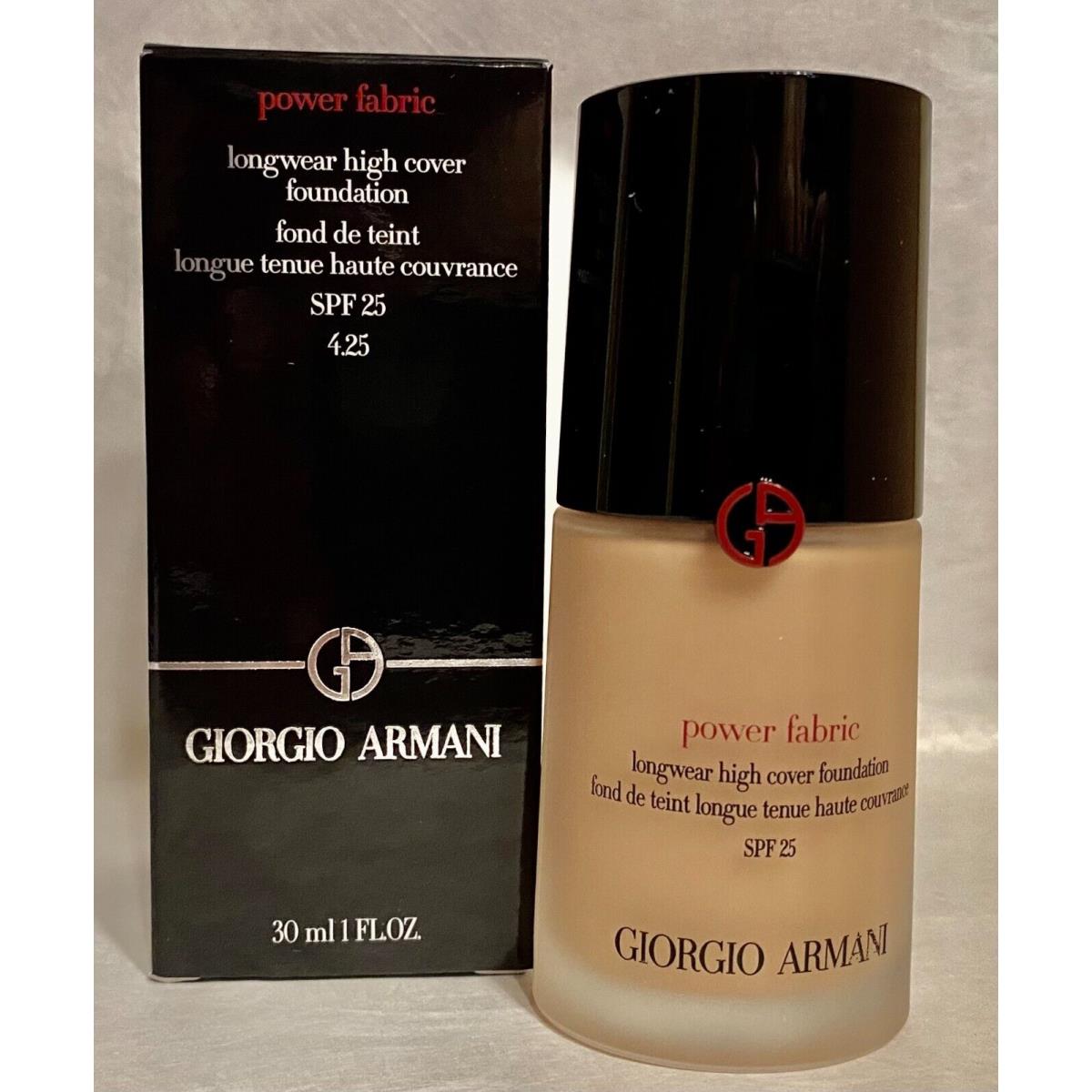 Giorgio Armani Power Fabric Foundation SPF25 4.25 - 1oz /30ml