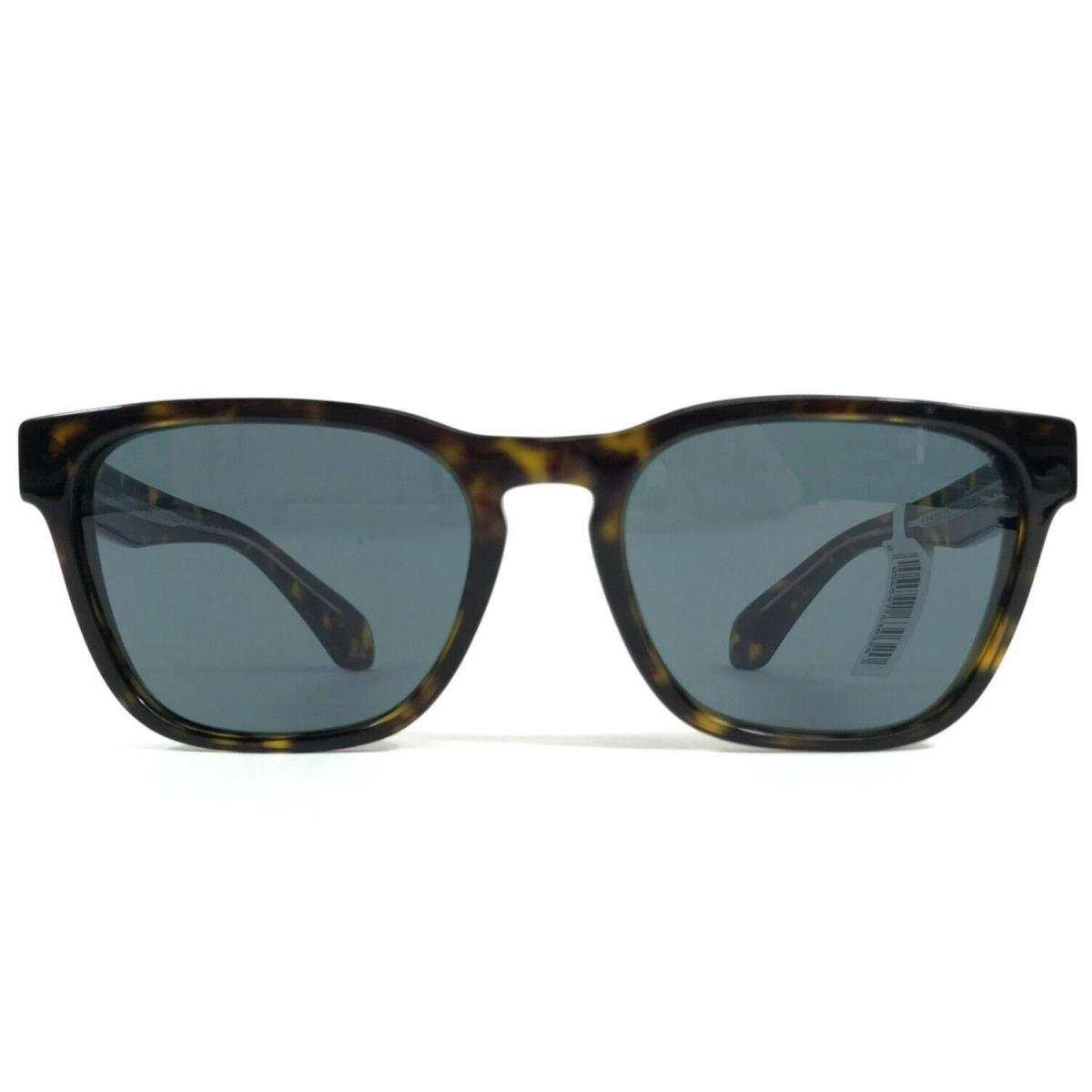 Giorgio Armani Sunglasses AR8155 5879/R5 Dark Tortoise Square Blue Glass Lenses