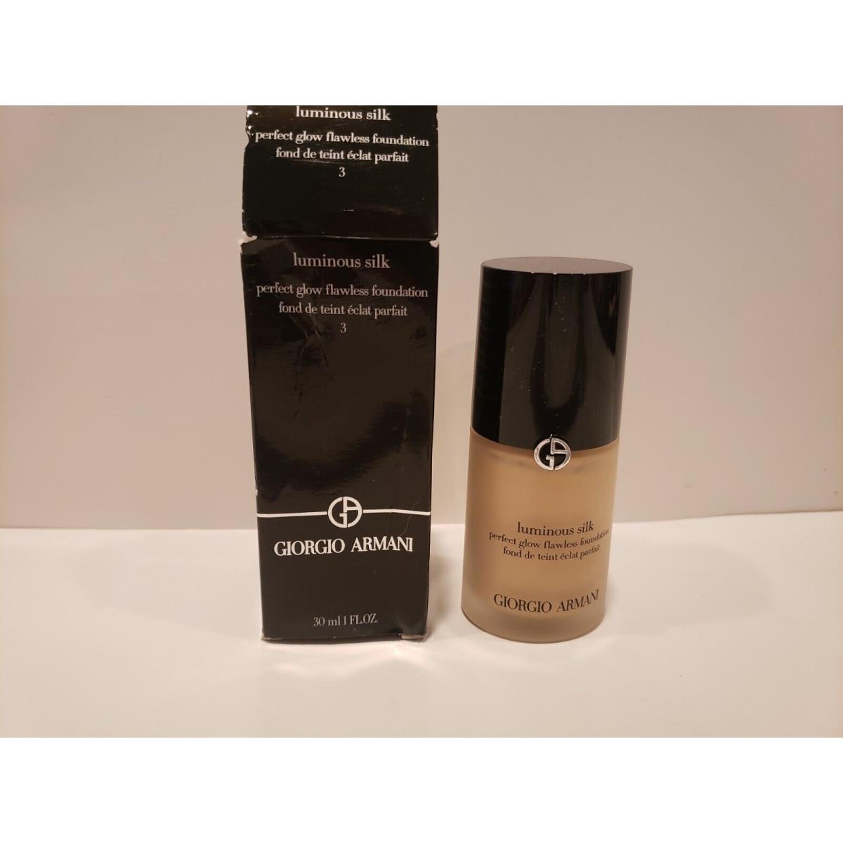 Giorgio Armani Luminous Silk Perfect Glow Flawless Foundation 3 1 oz