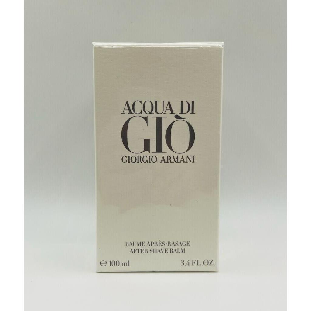 Giorgio Armani Acqua Di Gio Aftershave Balm 100ml/3.4oz Box