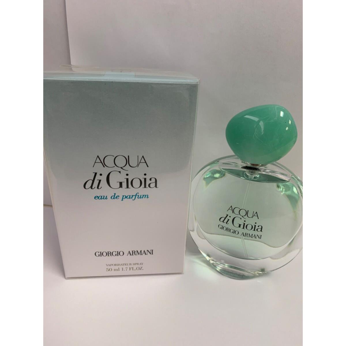 Acqua DI Gioia by Giorgio Armani 1.7 oz 50 ml Eau DE Parfum Spray Women Seal Box