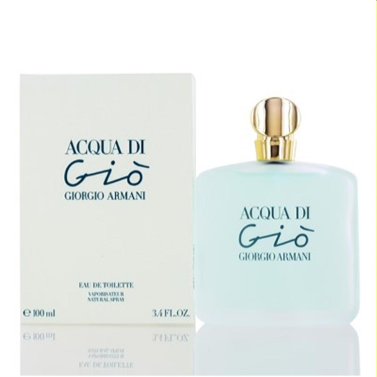 Acqua Di Gio Giorgio Armani Edt Spray 3.3 Oz For Women 1058301T