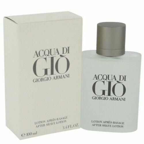 Giorgio Armani Acqua Di Gio After Shave Lotion Men 3.4 Oz /100 Ml